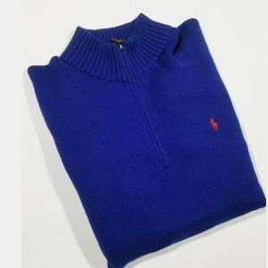 🚫 SOLD 🚫 Ralph Lauren Polo 1/4 Zip Sweater